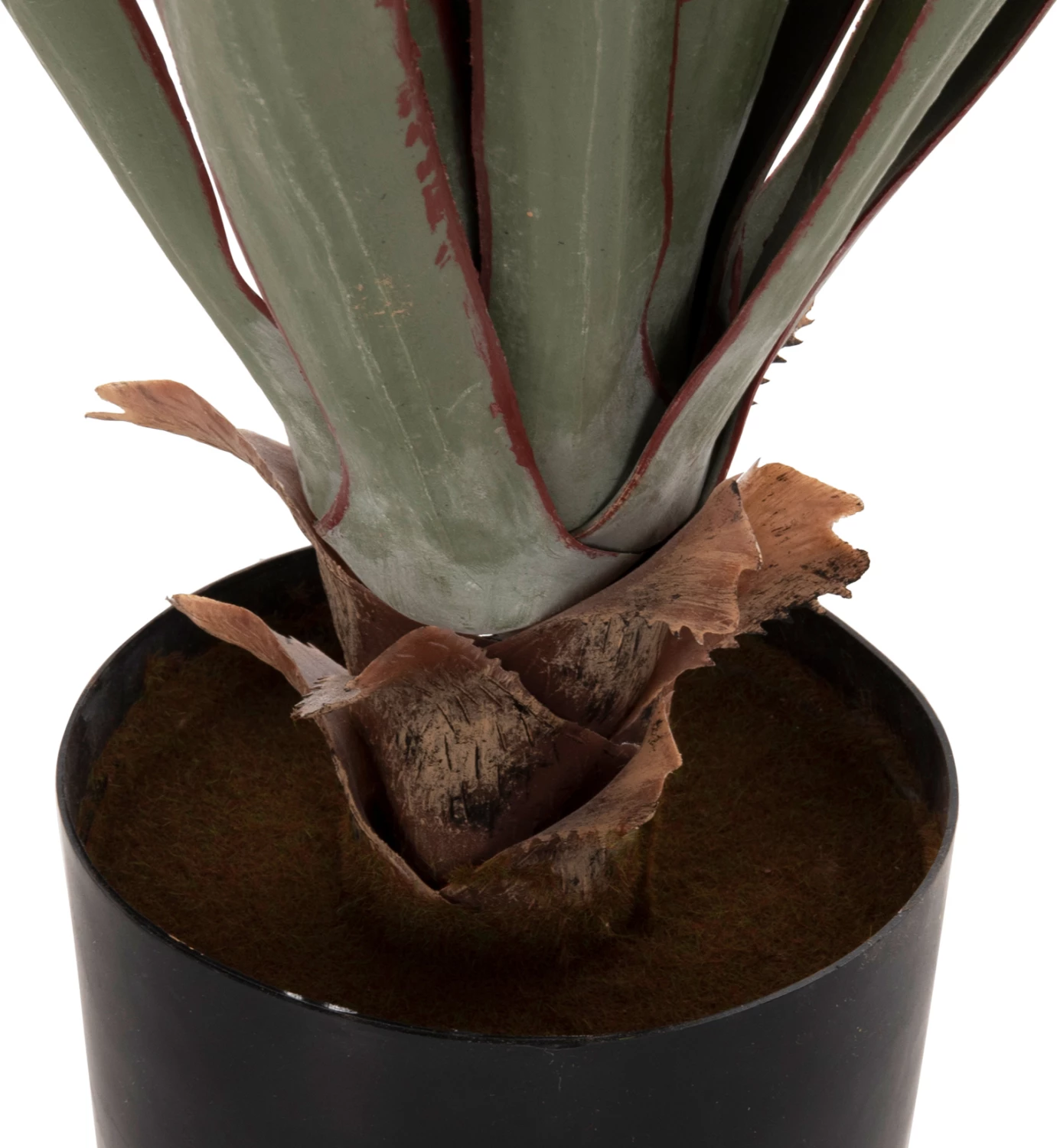 Bimë sintetike dekorative në vazo, FH7985, Sisal Agave, Φ13,5x13-76H cm