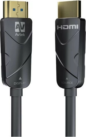 Kabllo HDMI aktive Avtek 1KV019, 20m, 4K@60Hz, e zezë