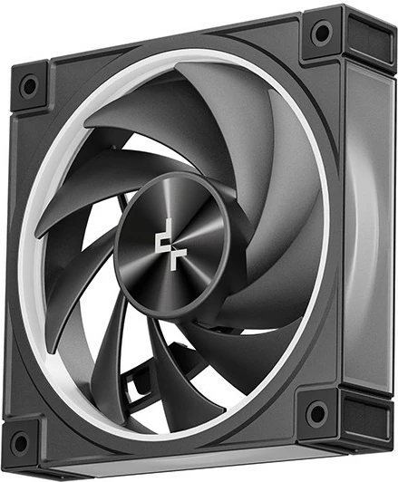 Kasë Deepcool CG580 4F V2, Midi Tower, xham i temperuar, RGB, e zezë