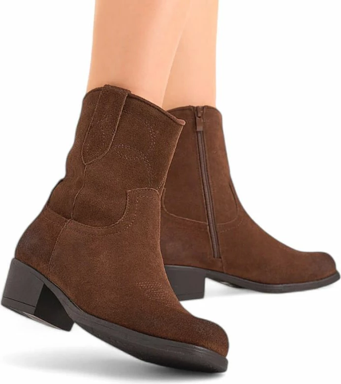 Çizme femrash Sergio Leone BT284-S, kafe