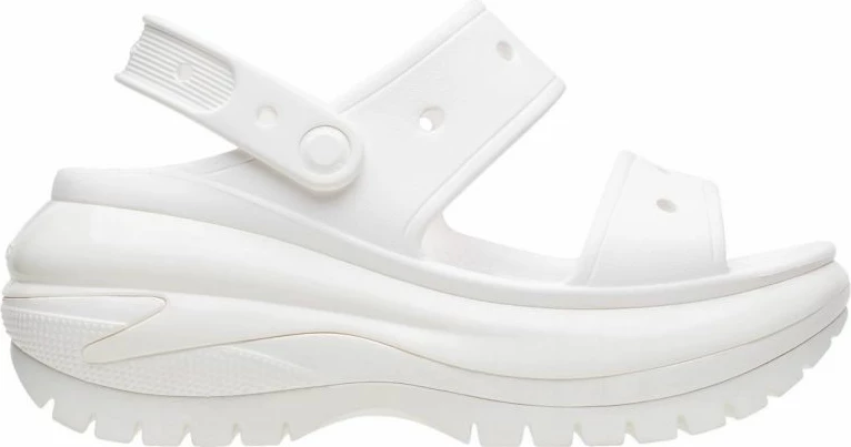 Papuqe për femra Crocs, të bardha