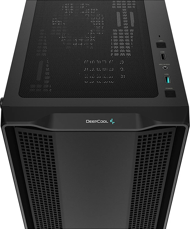 Kasë Deepcool CC360 ARGB, Mini Tower, xham i temperuar, e zezë
