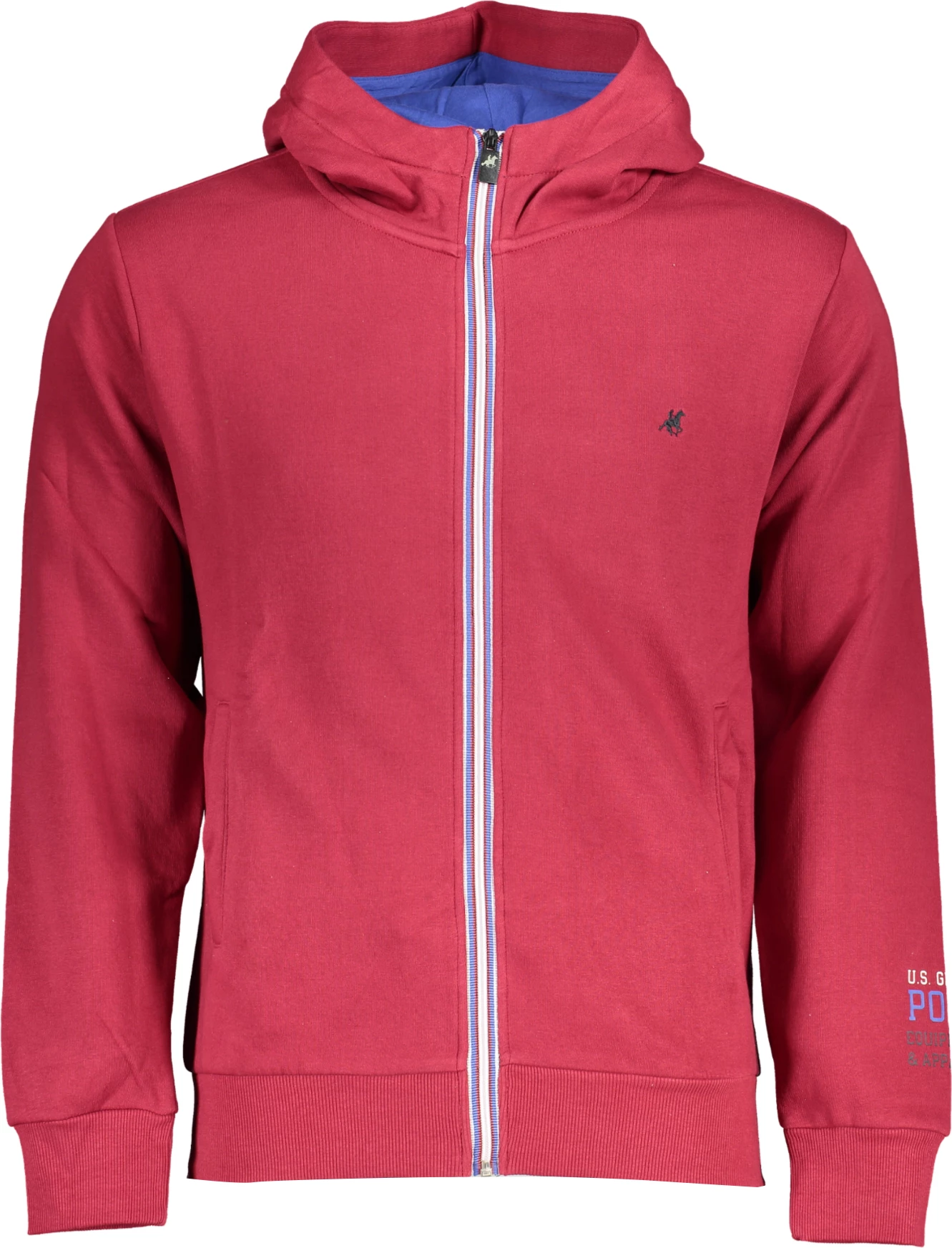 Duks me kapuç U.S. GRAND POLO 2XL, i kuq