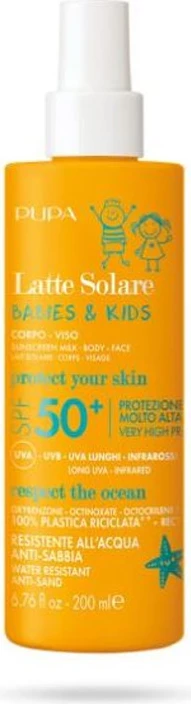 Pupa Babies & Kids Sunscreen Milk SPF 50+