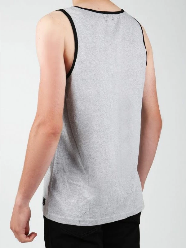 Maicë pa menge për meshkuj DC, gri