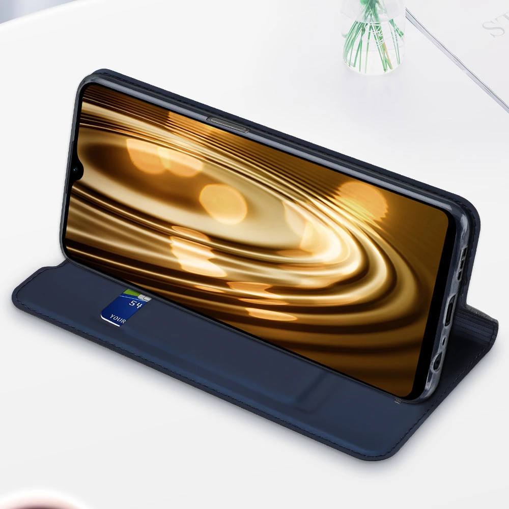 Mbështjellës Dux Ducis Skin Pro për Realme Narzo 50A, me kapak, i zi