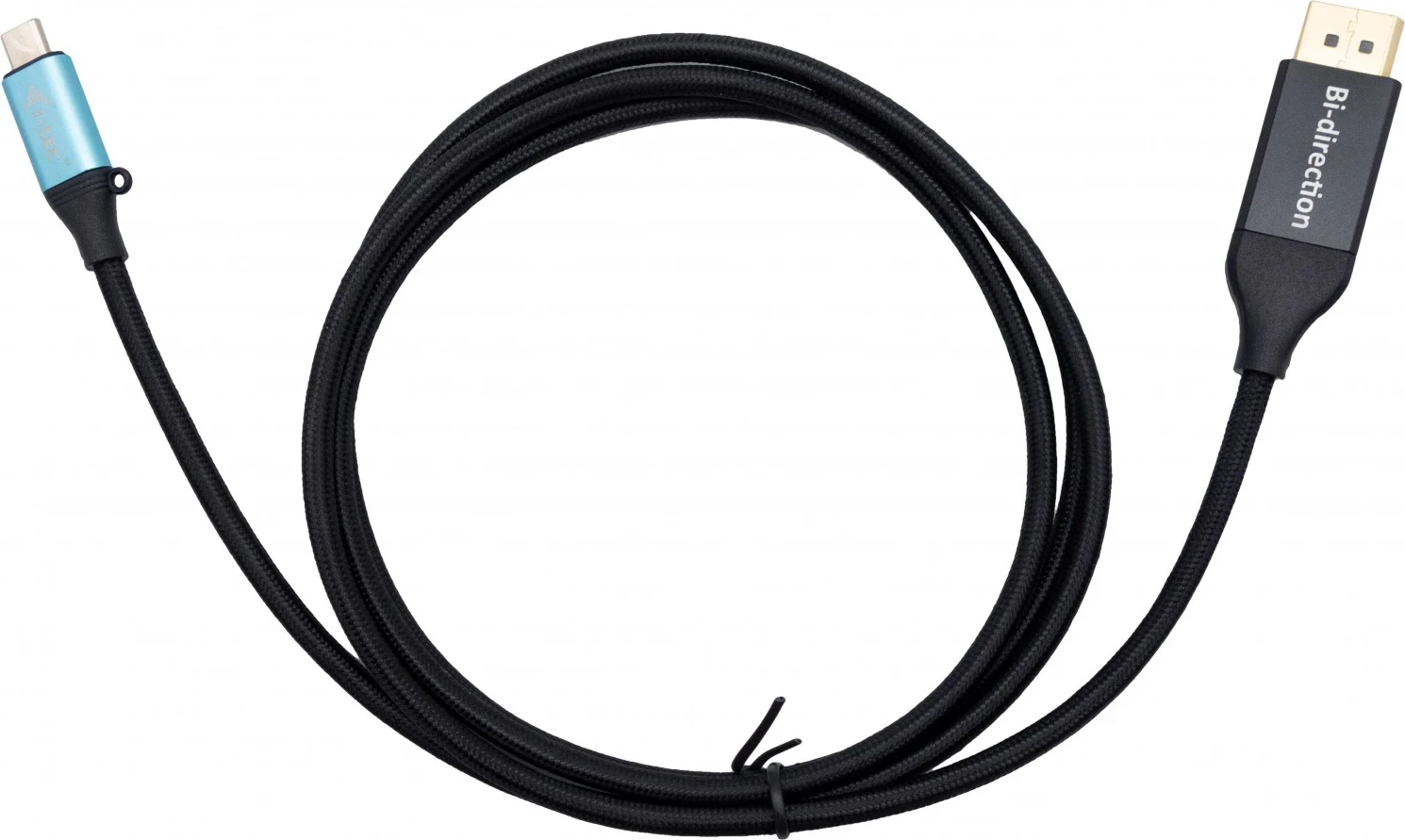 Kabllo i-tec USB-C DP Bi-Dir. 8K 1.5m, e zezë