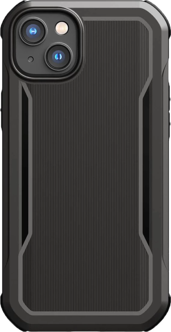 Mbështjellës Raptic X-Doria Fort Case për iPhone 14 Plus me MagSafe, i zi