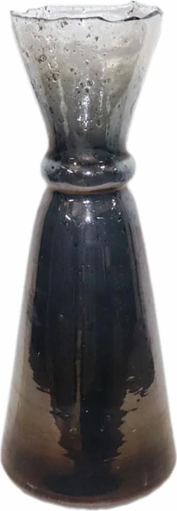 Vazo Among, qelq gri, 17x17x45cm