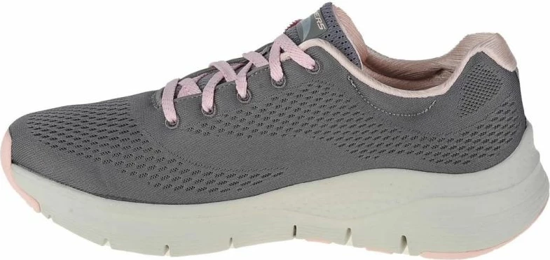 Atlete femra Skechers, të hirtë