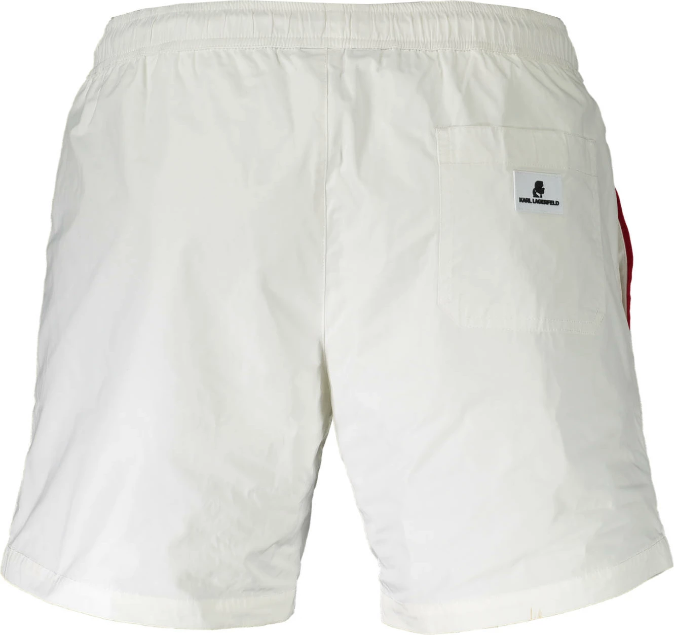 Pantallona noti për meshkuj KARL LAGERFELD BEACHWEAR, të bardha