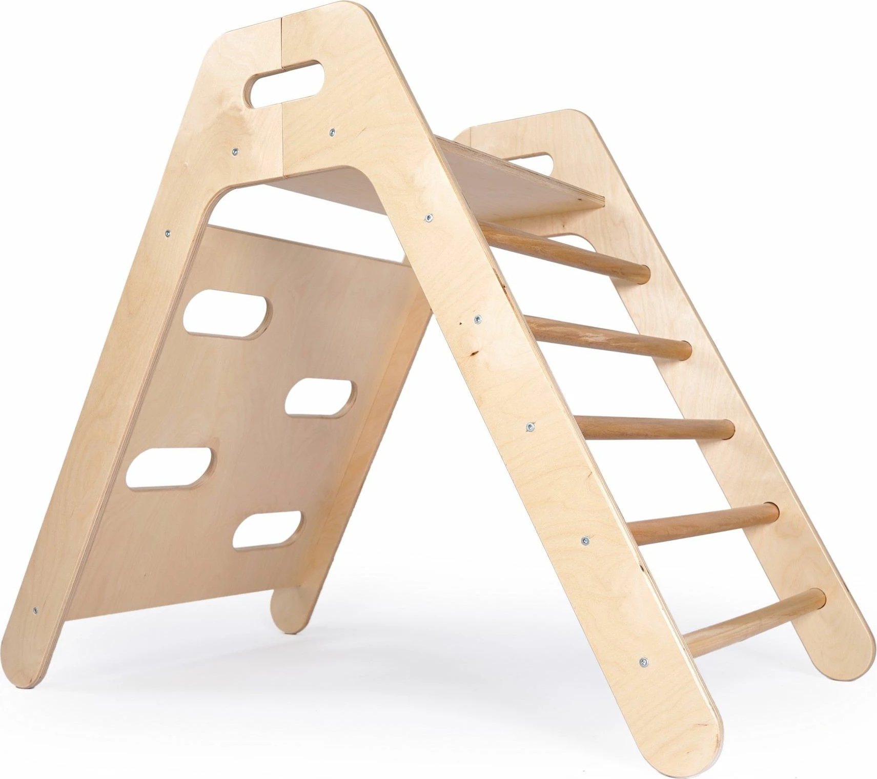 Set ngjitësesh Pikler, ngjyrë lisi, Skye Decor, BLTYZ-AKTV058, 12 pjesë