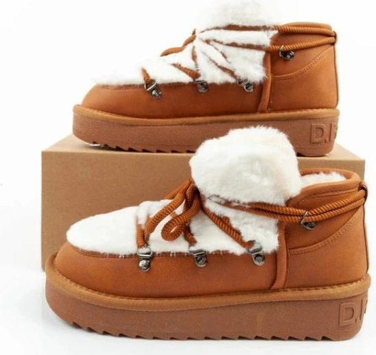 Çizme dimri për femra D.Franklin, kafe