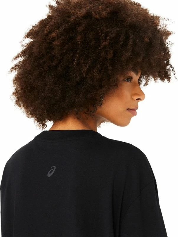 Maicë sportive Asics unisex, e zezë