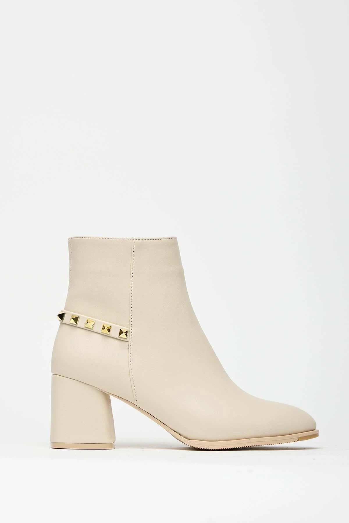 Çizme për gra, ngjyrë bezhë, Jumeon, MK1345025KR20-005