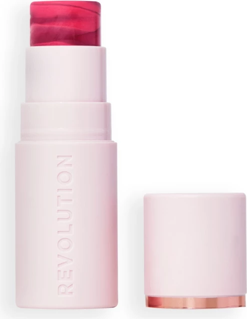 Revolution - Blush stick Skin Silk Marble - Berry Flush