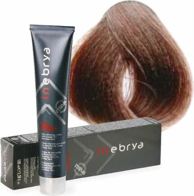 Ngjyrë për flokë Inebrya 6/13 Bionde e errët,Hiri e artë, 100ml