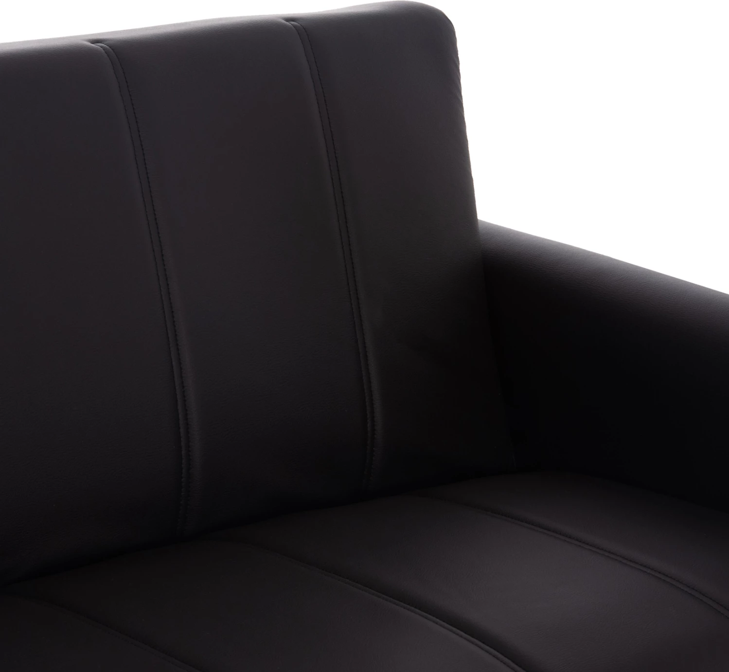 Divan-krevat treshe me hapësirë për depo, ngjyrë e zezë, NIKKO FH3292.11, 207x80x82cm