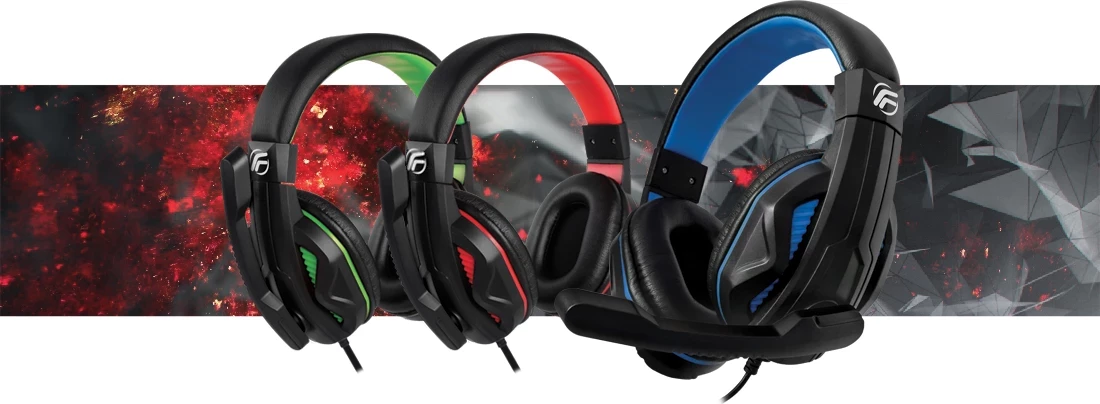 Kufje gaming Fenner PC13, Green