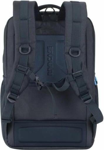 çantë shpine gaming për laptop RIVACASE 7861 17.3\", 28L, me portë USB, rezistente në ujë, blu e errët