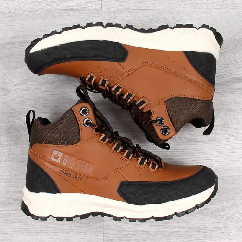Atlete për ecje Big Star Jr II274453 për djem, ngjyrë kafe