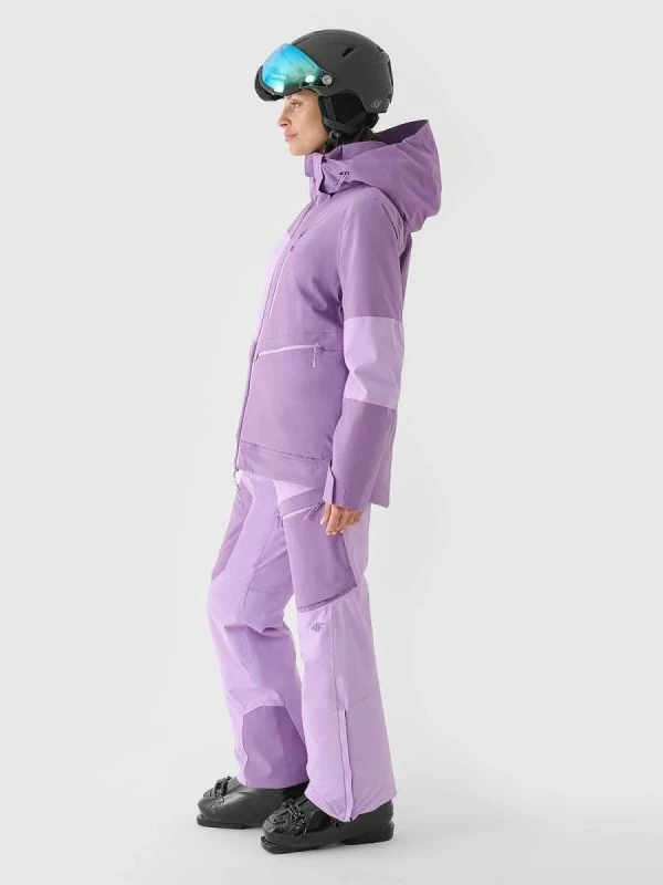 Jakne skijimi për femra 4F, e kaltërt