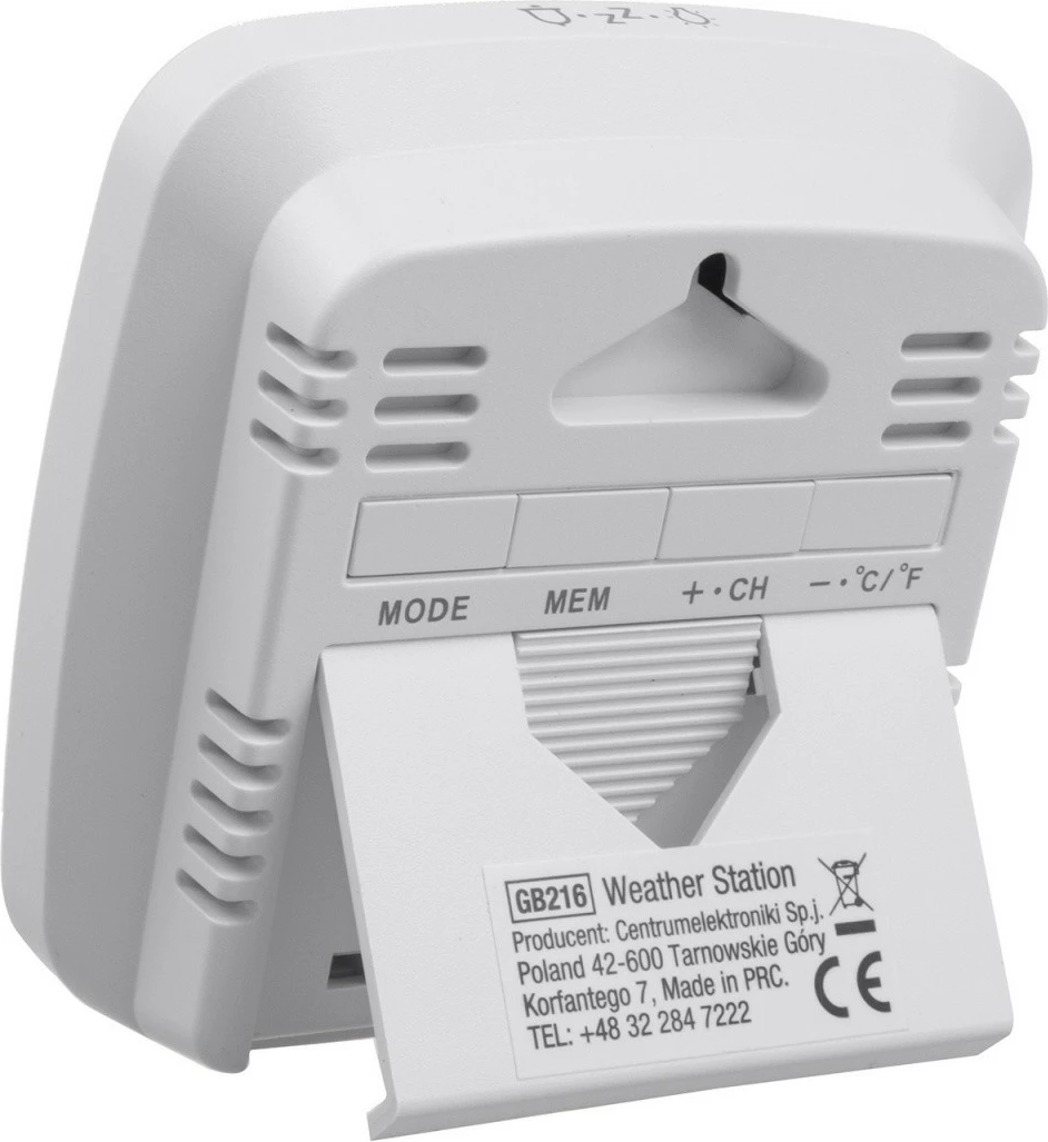 Stacion moti me termometër për pishinë GreenBlue GB216, i bardhë