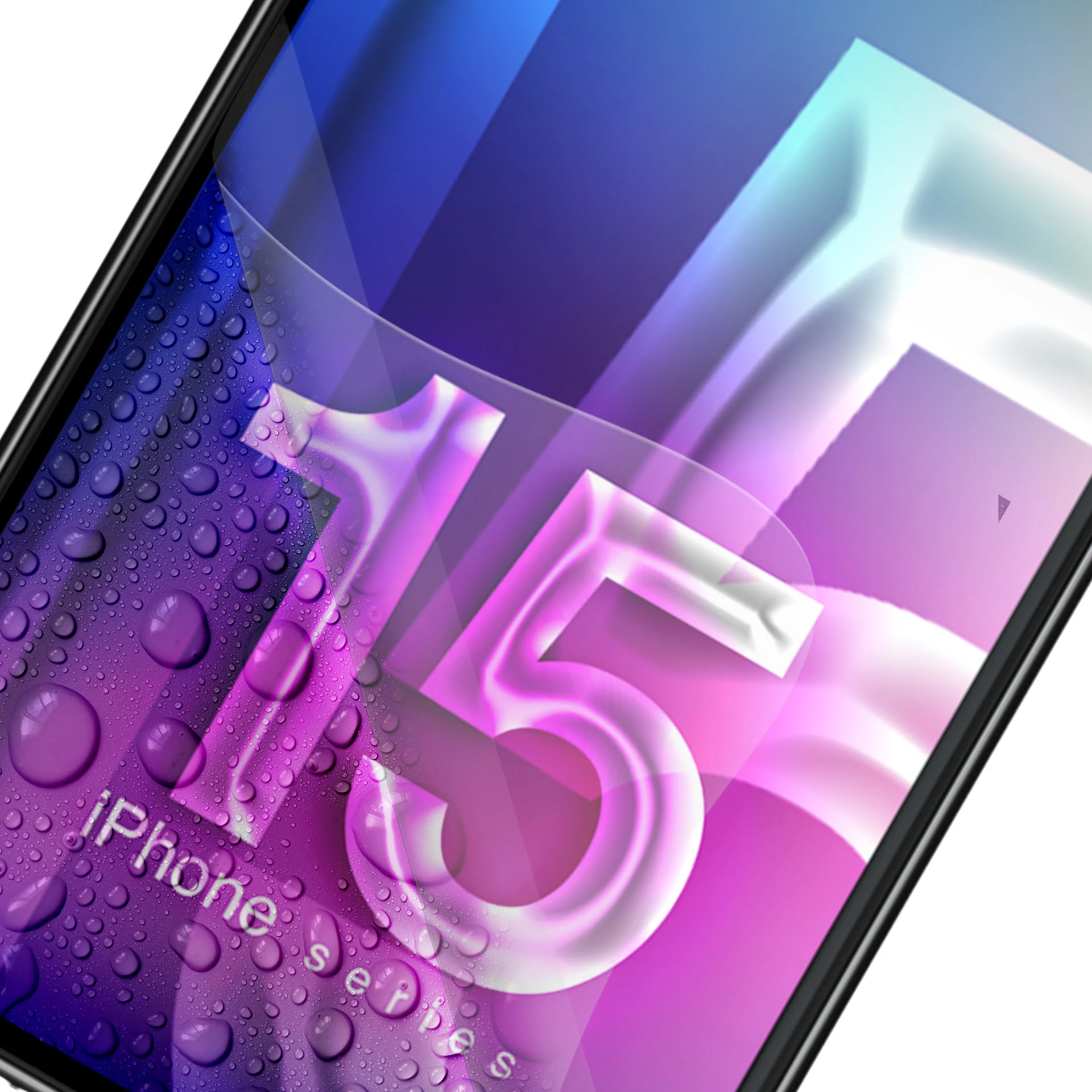 Foli mbrojtëse 3mk SilkyMatt Pro për iPhone 15, mat