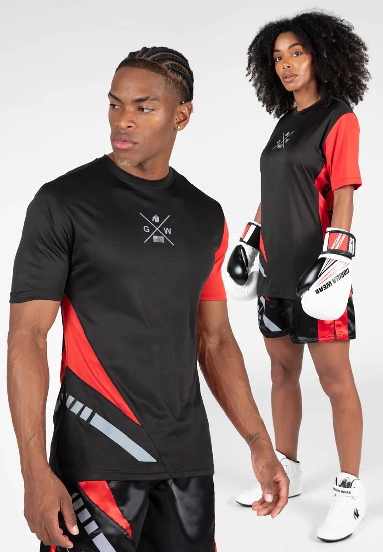 Hornell T-Shirt - Black/Red 