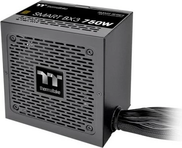 Kasë Thermaltake Smart BX3, 750W, 80 PLUS Bronze, Semi-modular, e zezë