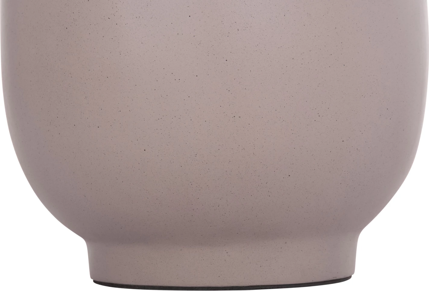 Vazo dekorative dyshemeje LINTER, fibër-cement, ngjyrë gri mat, buzë dru tik, Φ34x60cm
