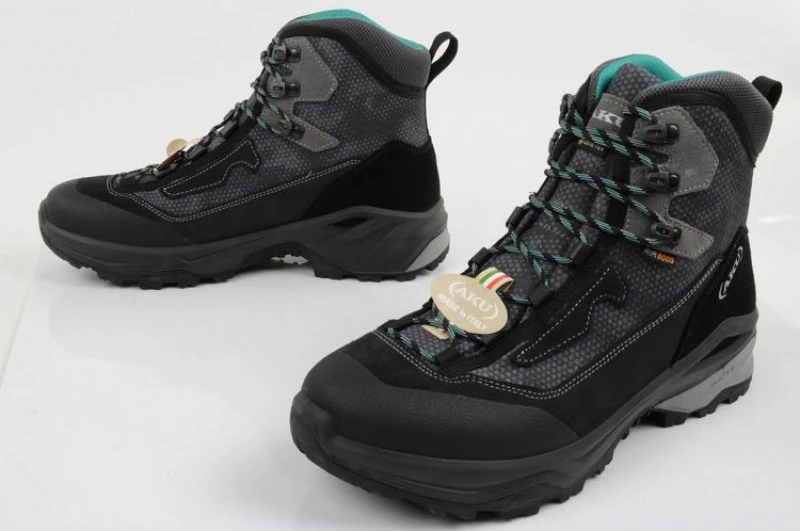 Atlete trekking për meshkuj Aku, të zeza/gri