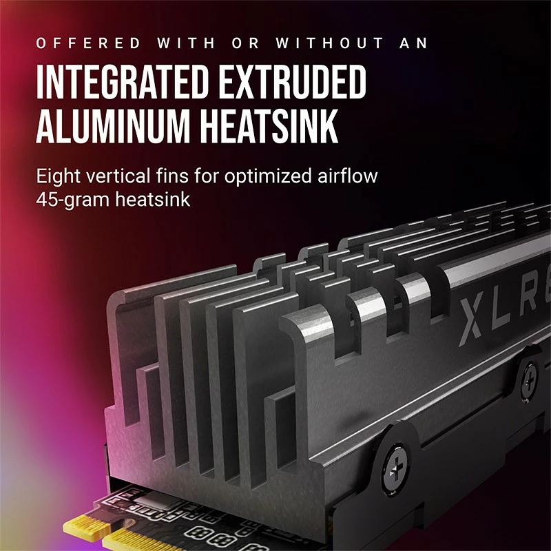 SSD M.2 NVMe Gen4 x4, PNY XLR8 CS3140 M280CS3140-2TB-RB, 2TB, 2280, deri 7500/6850 MB/s, black