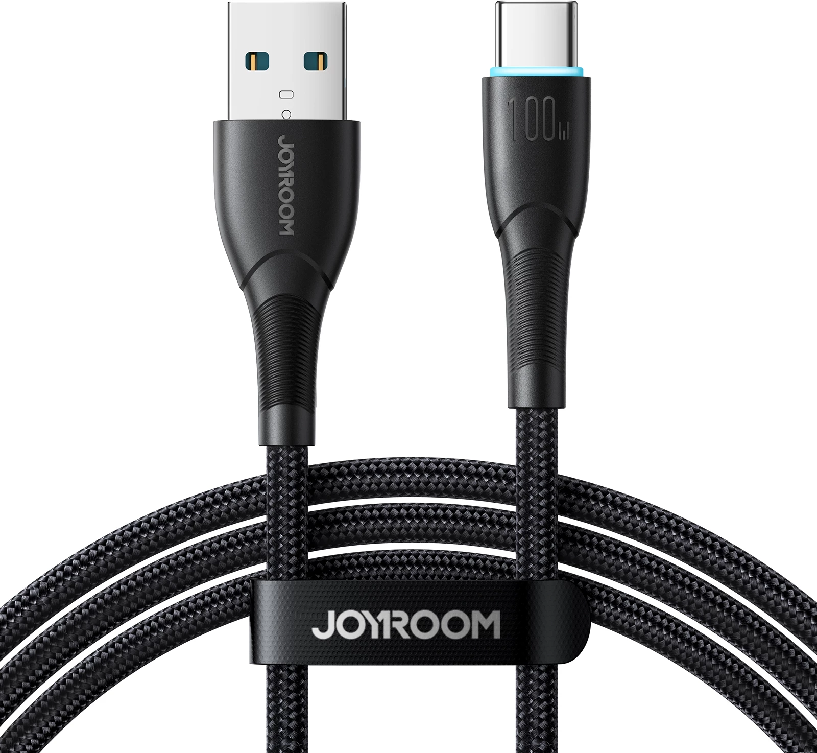 Kabllo Joyroom Starry Series SA32-AC6, USB-A në USB-C, 1m, 100W, e zezë