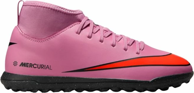 Atlete futbolli për fëmijë Nike Mercurial Superfly 10 Club TF, të kuqe