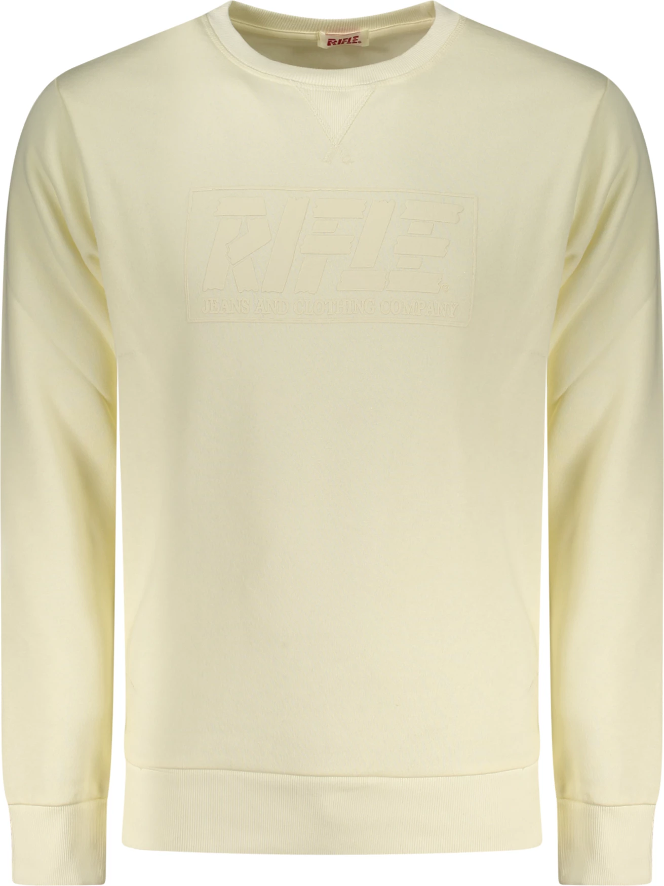 Duks për meshkuj RIFLE zip-up, të bardhë