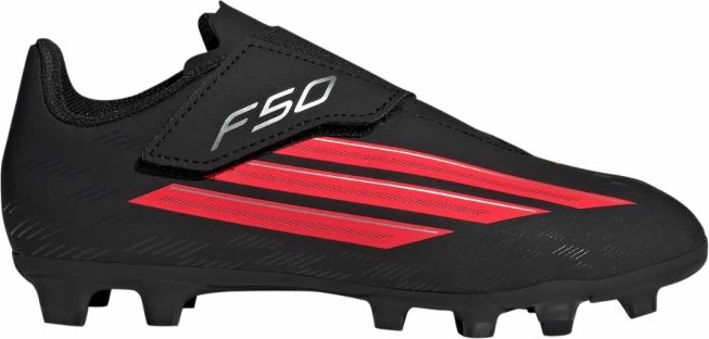 Atlete futbolli për fëmijë adidas F50 Club Vel FG/MG, të zeza
