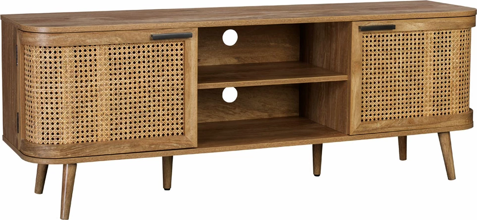 Komodë TV Monmarte, ngjyrë natyrale, 150x39x56