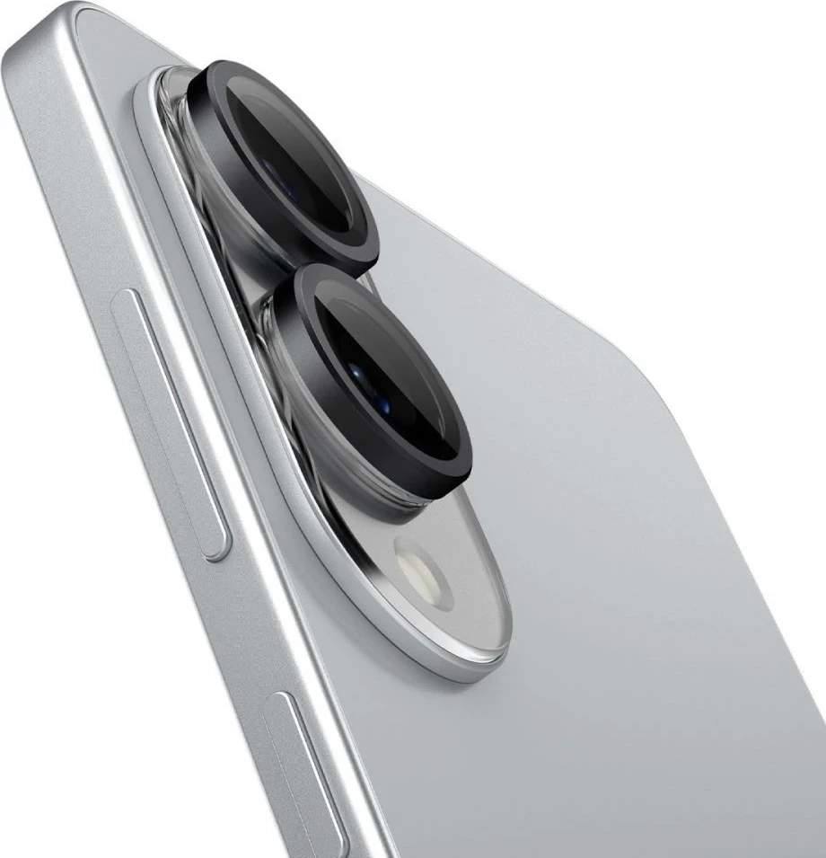 Mbështjellës kamerë Spigen Optik Pro GLAS.TR EZ Fit për Samsung Galaxy S25 Edge, 2 copë, zi