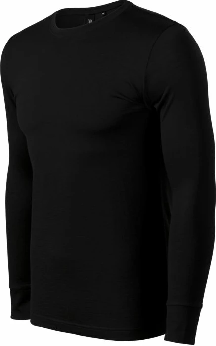 Maicë Malfini për meshkuj, e zezë