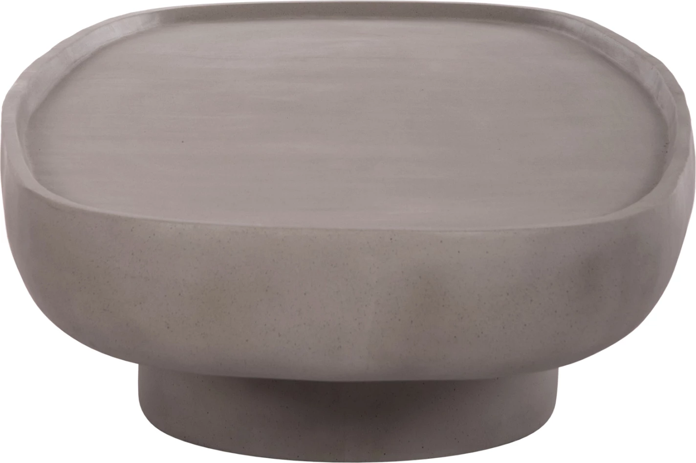 Tavolinë e ulët kafeje DESSY, fibër-cement, ngjyrë gri, FH18153.03, 151x66x30cm