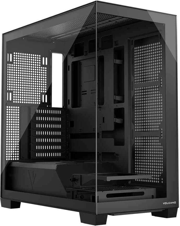 Kasë MODECOM STELLAR NF ARGB 10, Midi Tower, ATX, xham i temperuar, e zezë