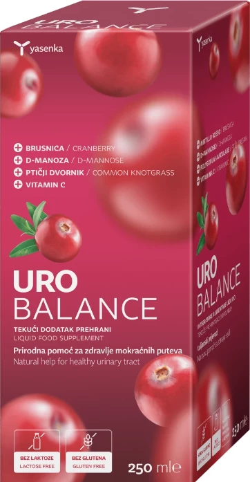 Suplement ushqimor Yasenka Uro Balance, 250 ml 