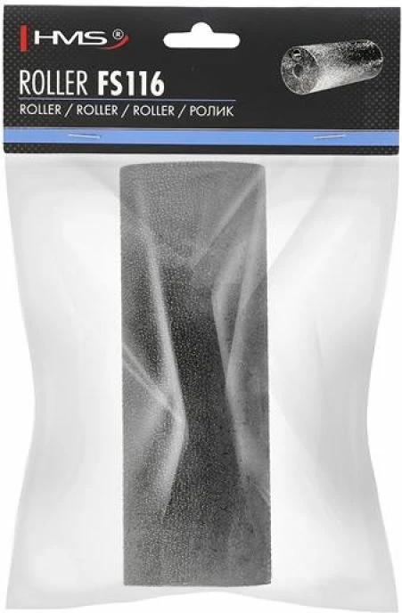 Roller për fitnes HMS, për meshkuj dhe femra, i zi