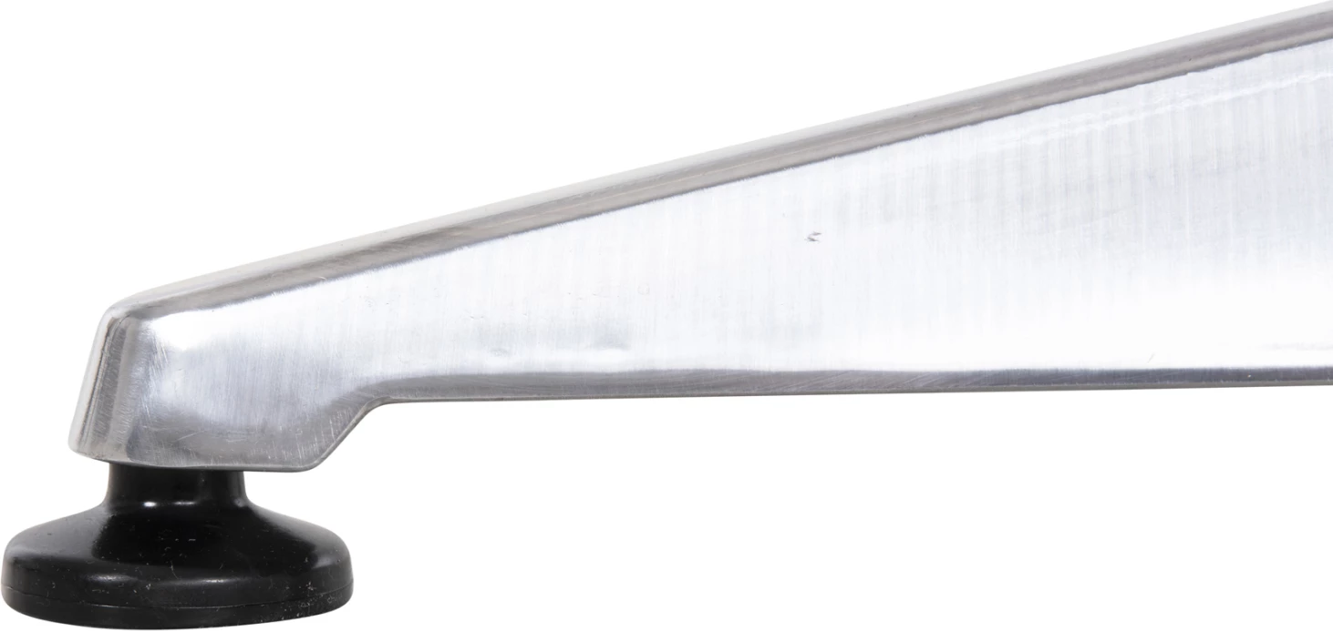 Tavolinë rrethore alumini FRODO FH5539 ngjyrë metalike-4-bazë me katër këmbë Φ59,5x69,5Hcm