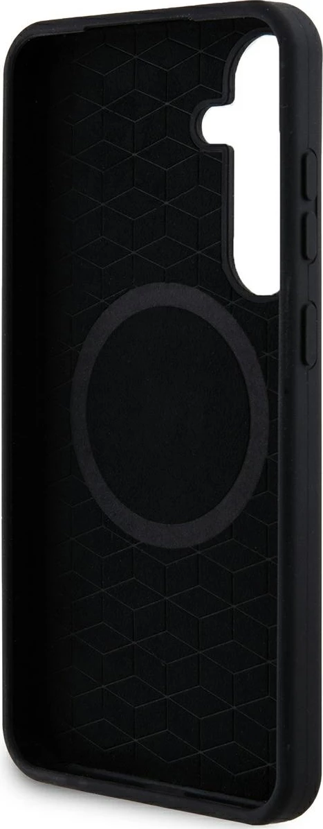 Mbështjellës BMW M Silicone Printed Ring MagSafe për Samsung Galaxy S24+, i zi