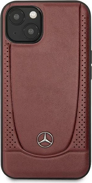 Mbështjellës Mercedes MEHCP15SARMRE për iPhone 15 6.1", lëkurë, Urban Line, kuq