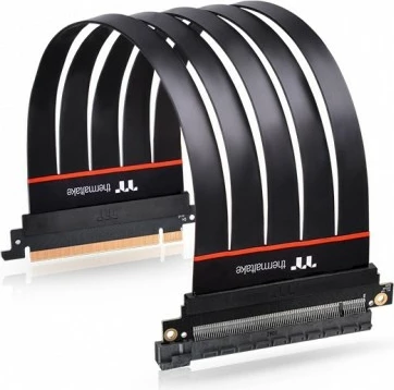 Kabllo zgjatuese PCI-E 4.0 x16 Thermaltake TT Premium, 300mm, e zezë