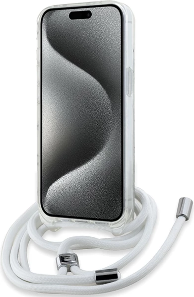 Mbështjellës Karl Lagerfeld IML Choupette Head & Cord MagSafe për iPhone 13/14/15, Transparent
