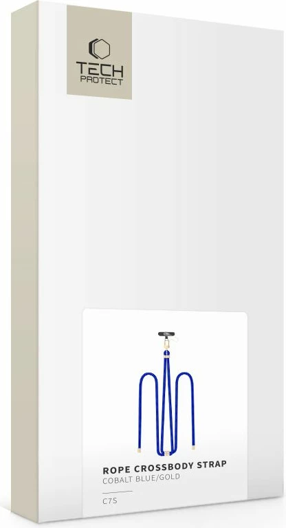 Rrip crossbody për celular Tech-Protect C7S, i kaltër